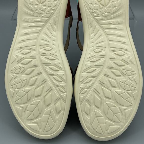 NEW JBU Women’s Prague T-Strap Sandals Brown/bronze Size 10M - Picture 10 of 10